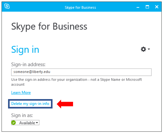 Uninstall Skype for Business