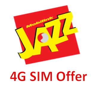 Jazz 4G Sim Offer