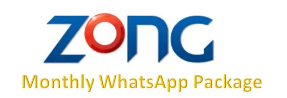 Zong Monthly WhatsApp Offer