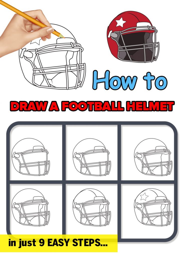 5 Tips To Make Your Football Helmet Drawing Even Better!