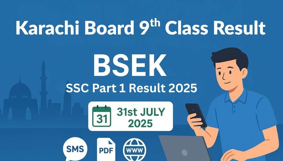 Karachi Board 9th Class Result