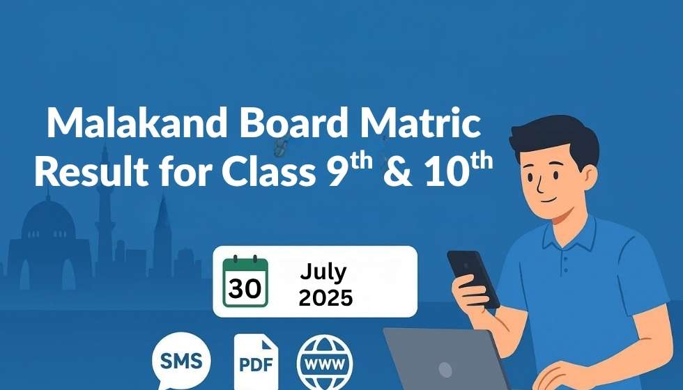 Malakand Board Matric Result for Class 9th & 10th
