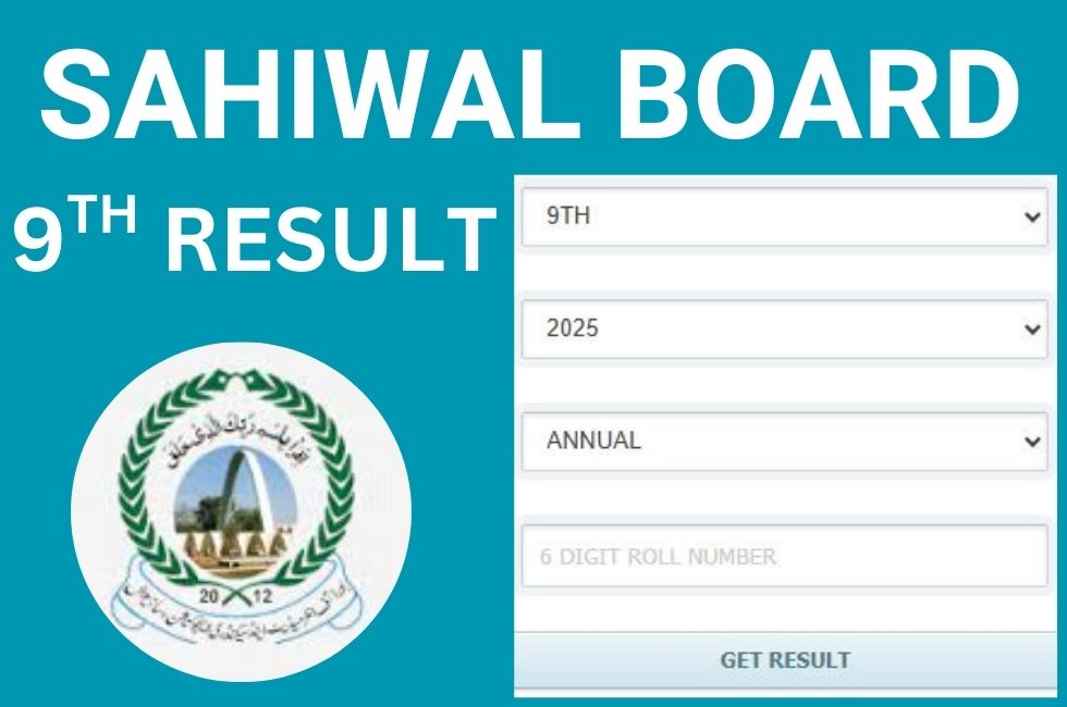 BISE Sahiwal 9th Class Result 2025