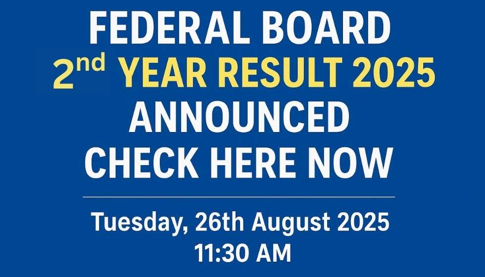 Federal Board 2nd Year Result 2025